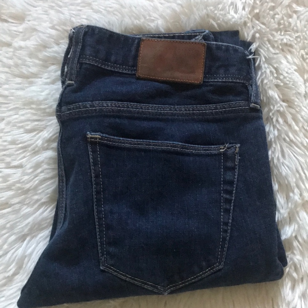 Madewell Rail Straight Jeans